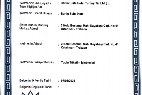 Sertifikalar